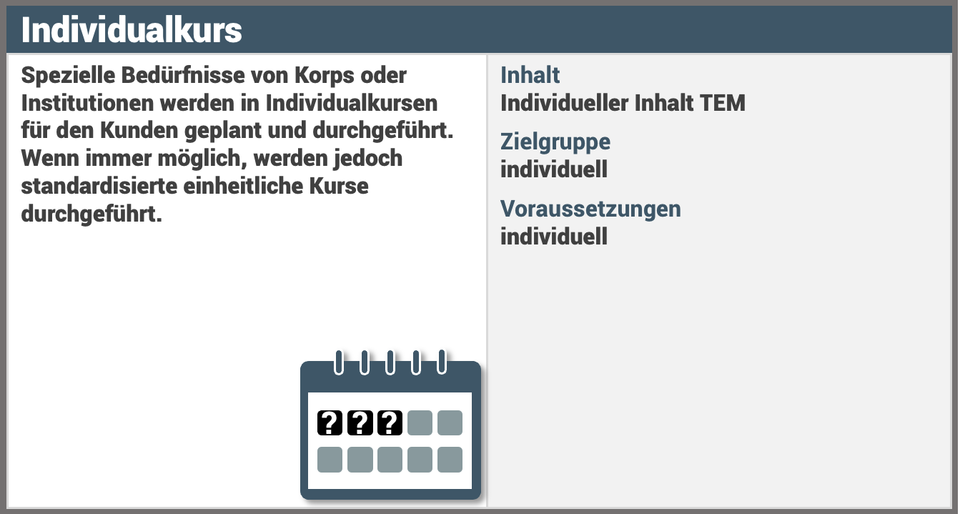 Individual-Kurse