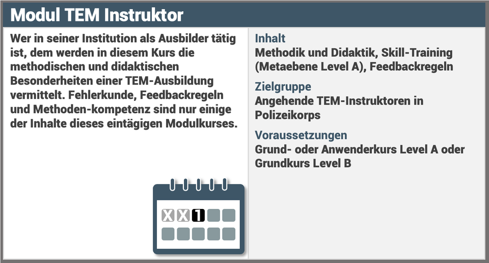 Instruktoren-Ausbildung